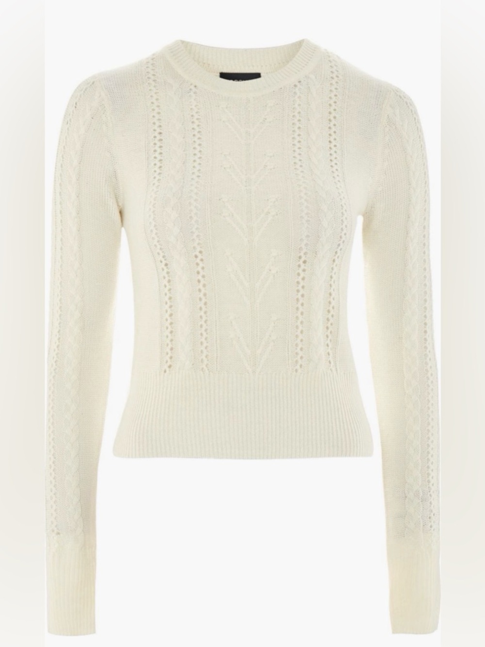 Topshop Cable-Knit Sweater